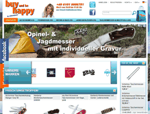 Tablet Screenshot of buyandbehappy.de